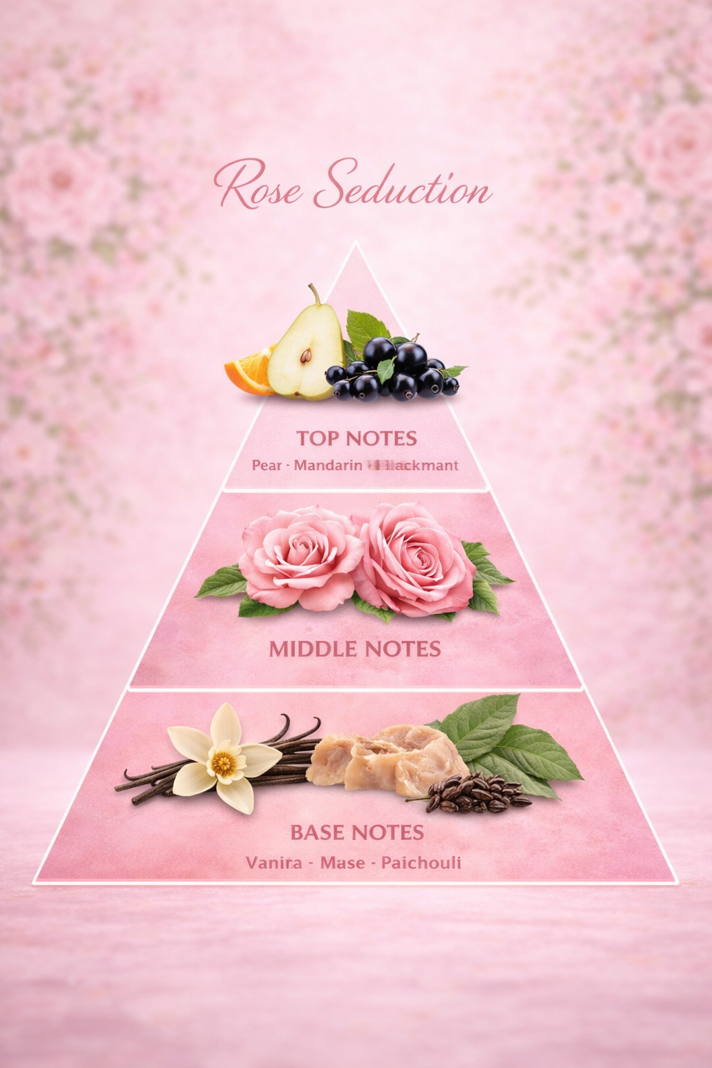Rose Seduction VIP Pour Femme – Eau de Parfum for Women | 100ml